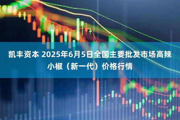 凯丰资本 2025年6月5日全国主要批发市场高辣小椒（新一代）价格行情